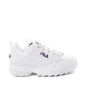 Womens White Fila Disruptor 2 - Womens US 8.5